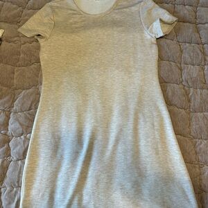 Oatmeal Short Sleeve Dress